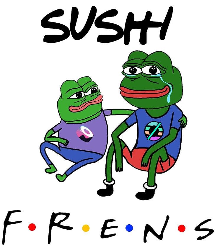 CALLING ALL SUSHI FRENS!

Join the Tapioca guild and receive the “Sushi Fren” role by holding at least 70 xSUSHI!

The tapioca guild has many benefits to those who hold the mixologist or sushi fren role, access to the Pearl Club is only the beginning...

<a style='color: rgb(29,161,242); font-weight:normal; text-decoration: none' href='https://guild.xyz/tapiocada0' target='_blank'>guild.xyz/tapiocada0</a> 