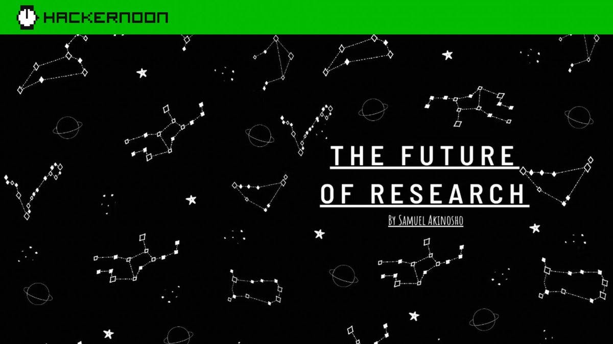 Great article on @hackernoon asking: "Is DeSci the Future of Research?" 

The article mentions @Everipedia, @opscientia, @ResearchHub, @Molecule_dao, @FlemingProtocol and looks at significance of IP-NFTs for scientists.  

By @LucidSamuel_ 

Check it out!👉<a style='color: rgb(29,161,242); font-weight:normal; text-decoration: none' href='https://hackernoon.com/is-desci-the-future-of-research' target='_blank'>hackernoon.com/is-desci-the-f…</a> 