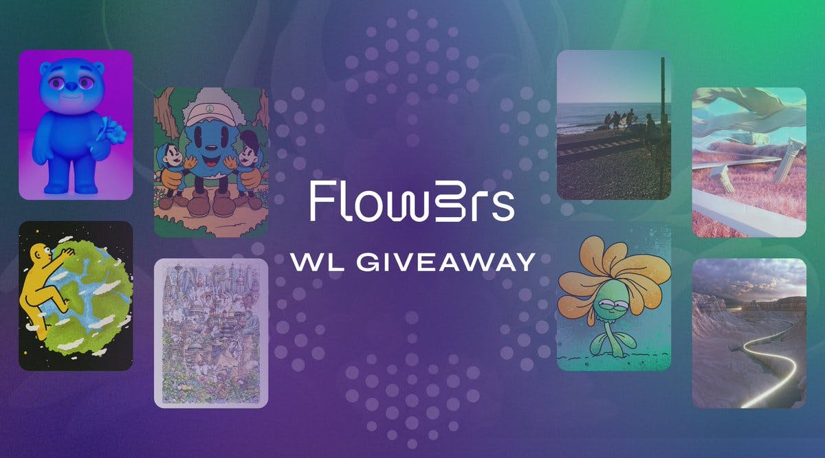 Flow Carbon x RAREMINTS x Green Token #Giveaway 

Flow3rs is a collection of 200 unique pieces of digital art for environmental good. We are giving away 3 WL spots 🚀

To enter:

1️⃣ Follow @raremints_, @weareflowcarbon &amp; @greentokenorg
2️⃣ Like &amp; RT
3️⃣ Tag 2 friends

48H 